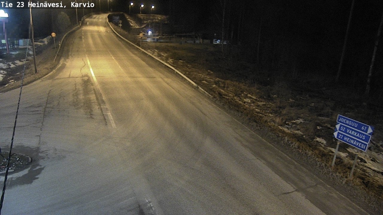 Kelikamerat Kuva Tie 23 Heinävesi, Karvio, Heinävesi, Pohjois-Karjala