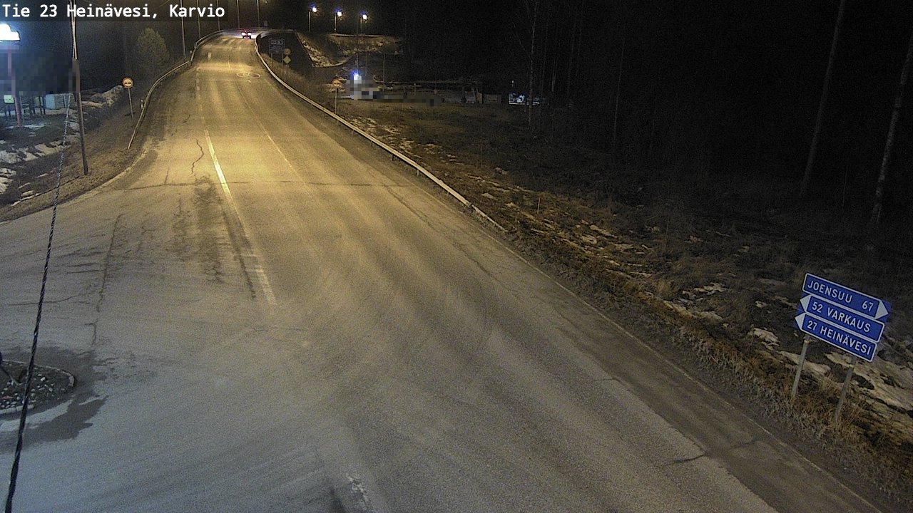 Kelikamerat Kuva Tie 23 Heinävesi, Karvio, Heinävesi, Pohjois-Karjala