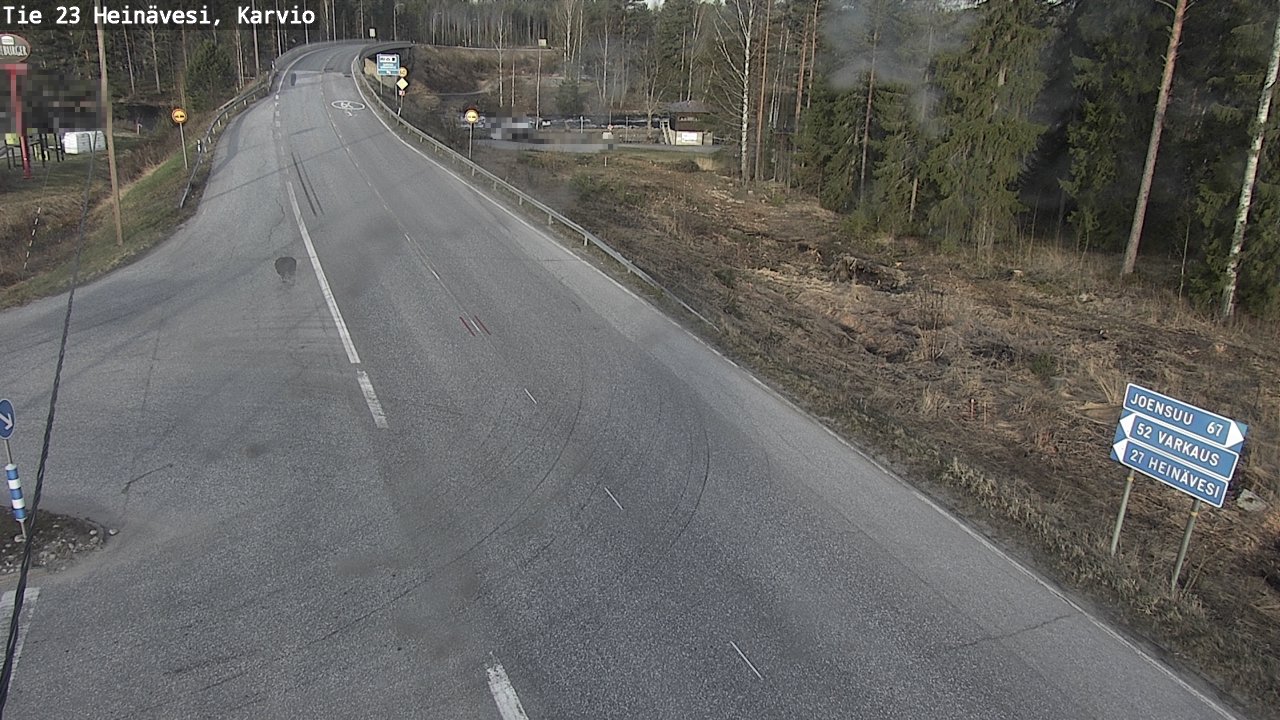 Kelikamerat Kuva Tie 23 Heinävesi, Karvio, Heinävesi, Pohjois-Karjala