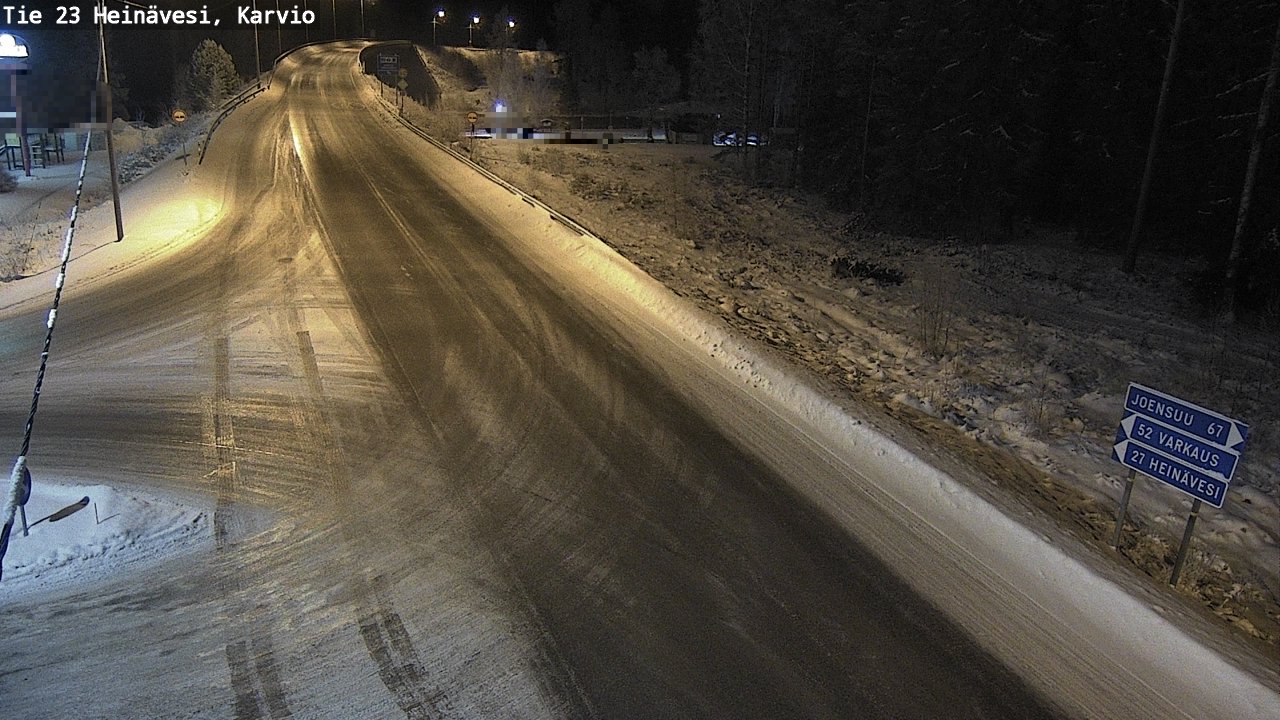 Kelikamerat Kuva Tie 23 Heinävesi, Karvio, Heinävesi, Pohjois-Karjala