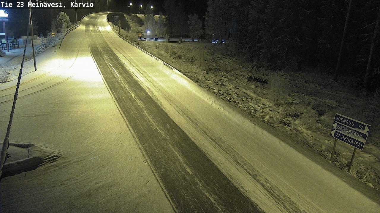 Kelikamerat Kuva Tie 23 Heinävesi, Karvio, Heinävesi, Pohjois-Karjala