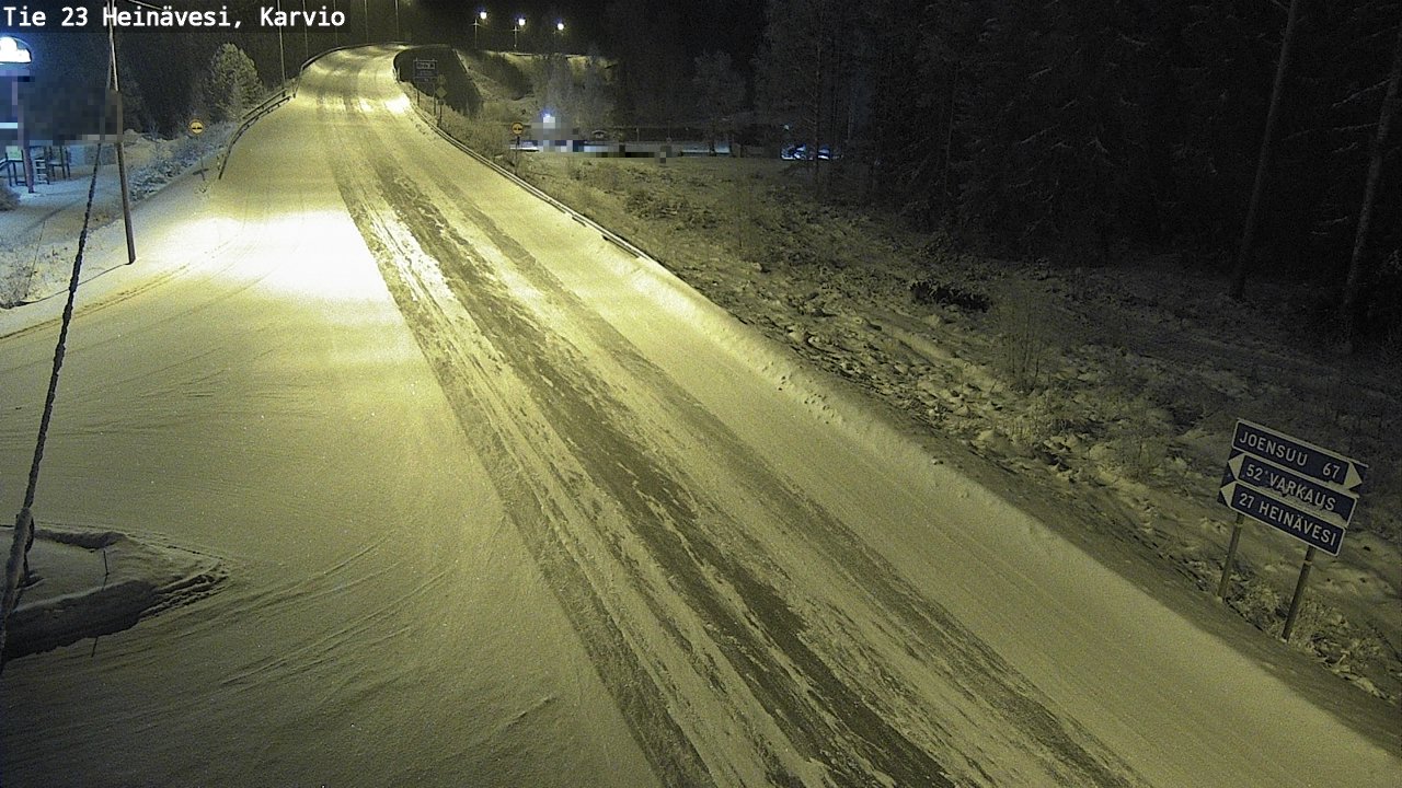 Kelikamerat Kuva Tie 23 Heinävesi, Karvio, Heinävesi, Pohjois-Karjala