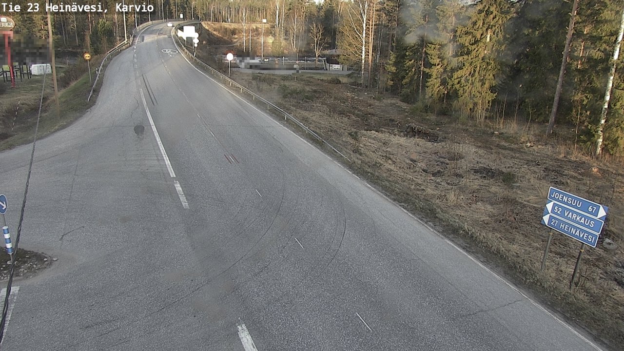 Kelikamerat Kuva Tie 23 Heinävesi, Karvio, Heinävesi, Pohjois-Karjala