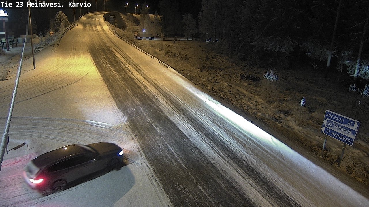 Kelikamerat Kuva Tie 23 Heinävesi, Karvio, Heinävesi, Pohjois-Karjala