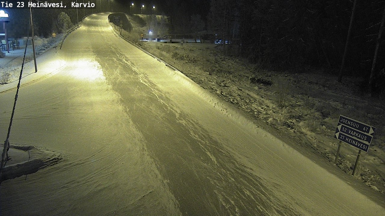 Kelikamerat Kuva Tie 23 Heinävesi, Karvio, Heinävesi, Pohjois-Karjala