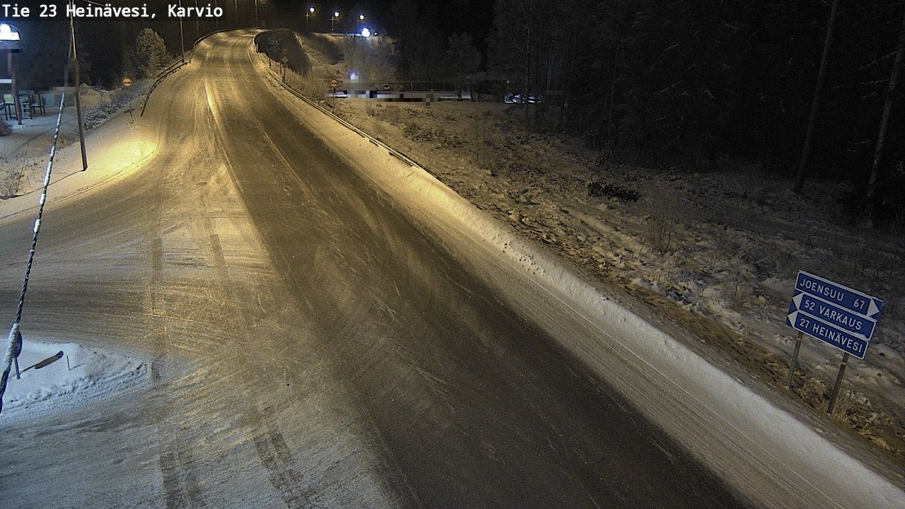Kelikamerat Kuva Tie 23 Heinävesi, Karvio, Heinävesi, Pohjois-Karjala