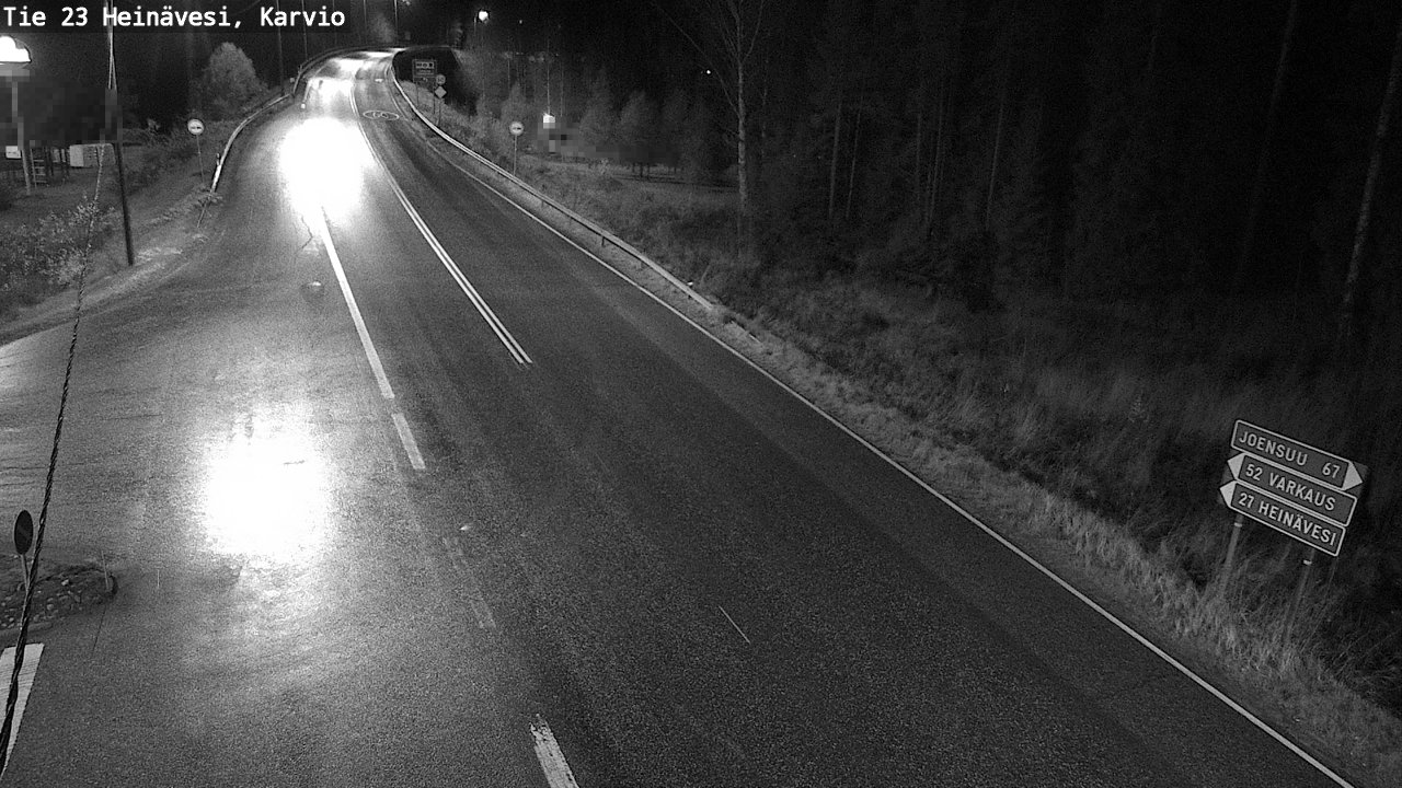 Kelikamerat Kuva Tie 23 Heinävesi, Karvio, Heinävesi, Pohjois-Karjala