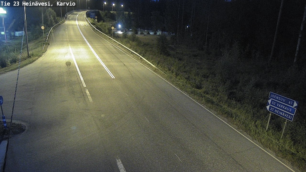 Kelikamerat Kuva Tie 23 Heinävesi, Karvio, Heinävesi, Pohjois-Karjala
