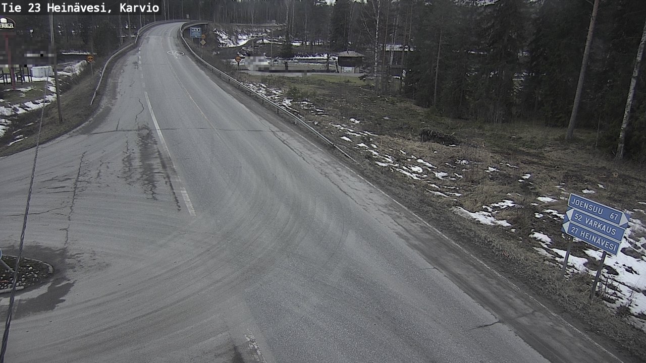 Kelikamerat Kuva Tie 23 Heinävesi, Karvio, Heinävesi, Pohjois-Karjala