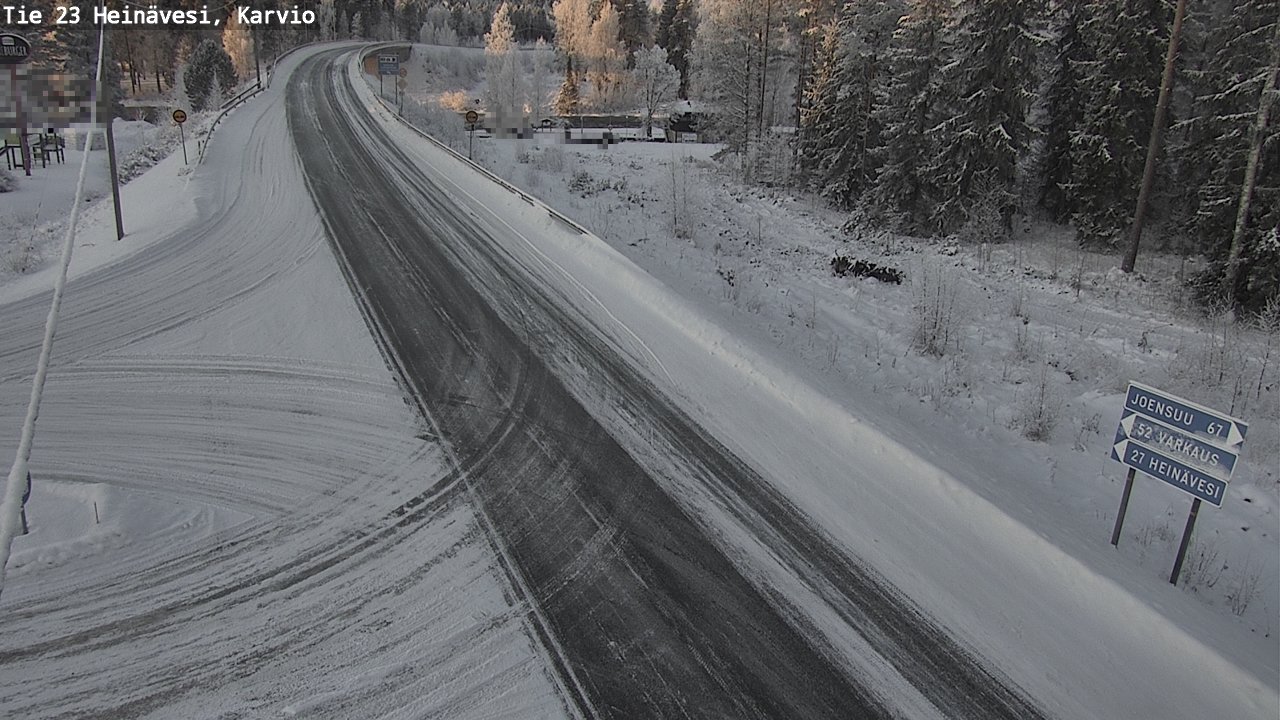 Kelikamerat Kuva Tie 23 Heinävesi, Karvio, Heinävesi, Pohjois-Karjala