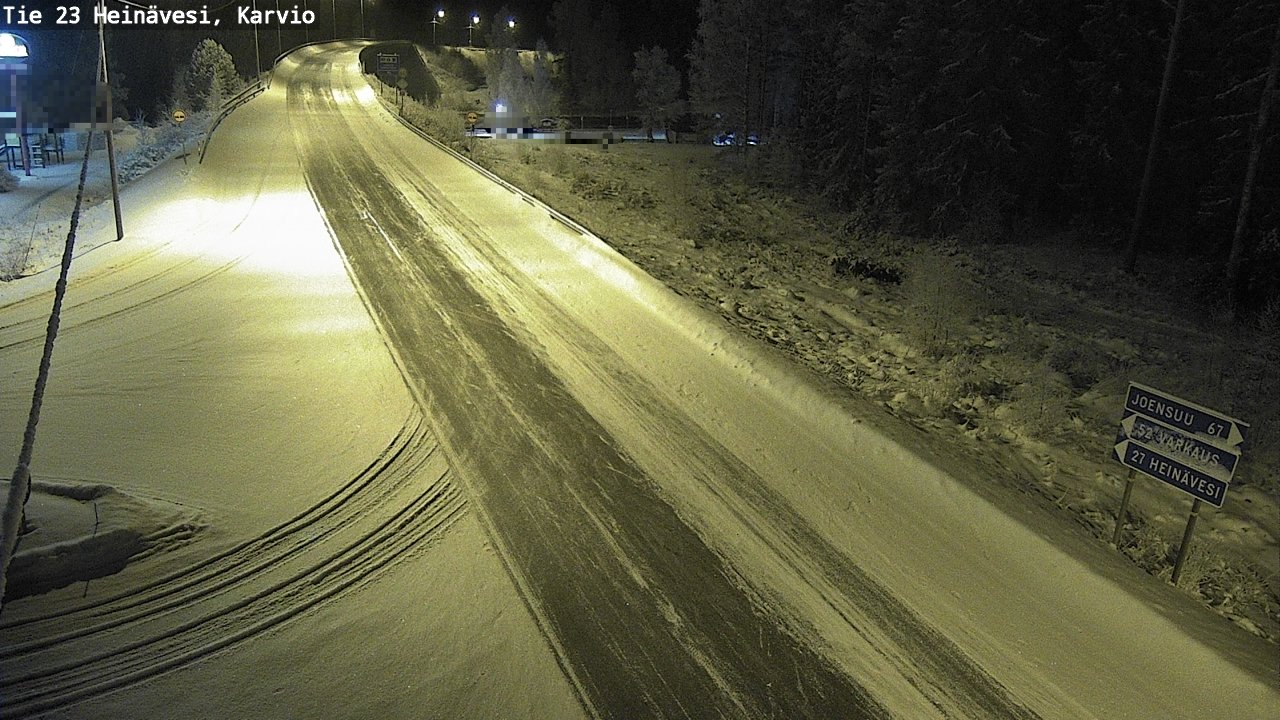 Kelikamerat Kuva Tie 23 Heinävesi, Karvio, Heinävesi, Pohjois-Karjala