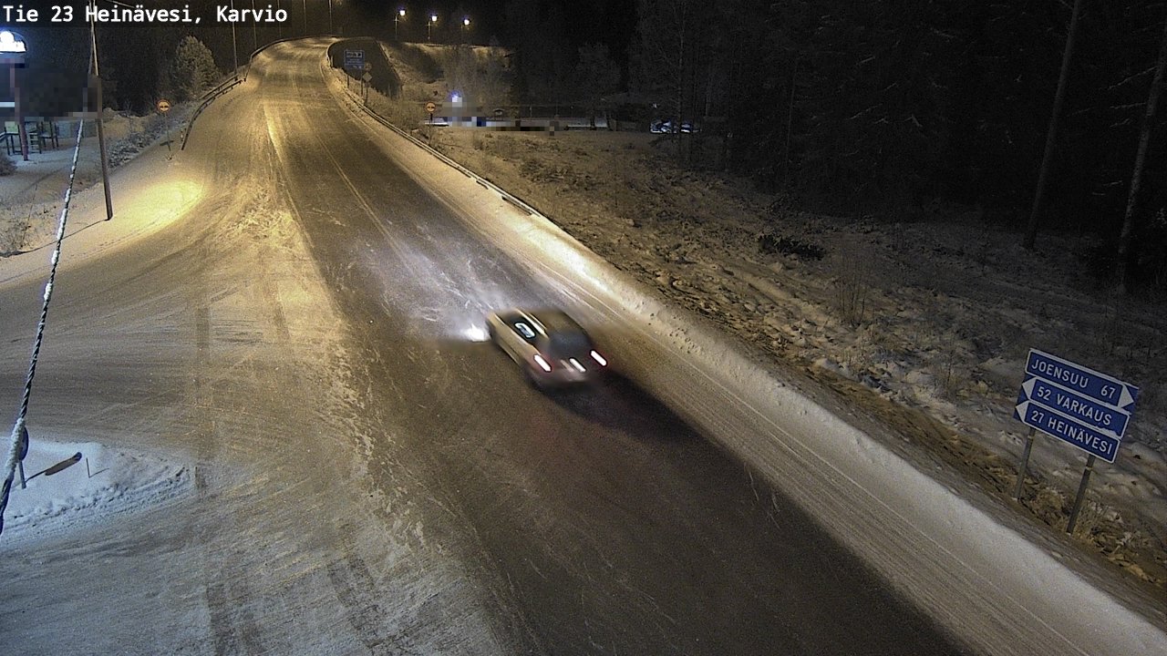 Kelikamerat Kuva Tie 23 Heinävesi, Karvio, Heinävesi, Pohjois-Karjala