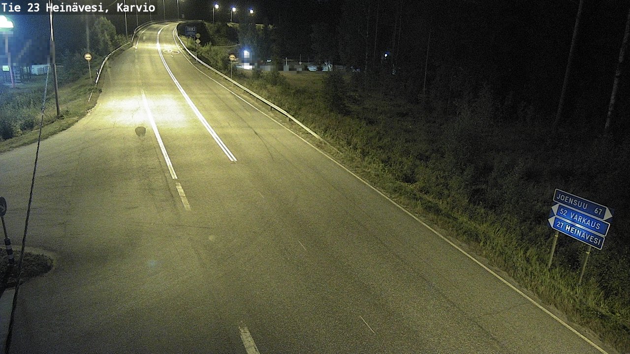 Kelikamerat Kuva Tie 23 Heinävesi, Karvio, Heinävesi, Pohjois-Karjala