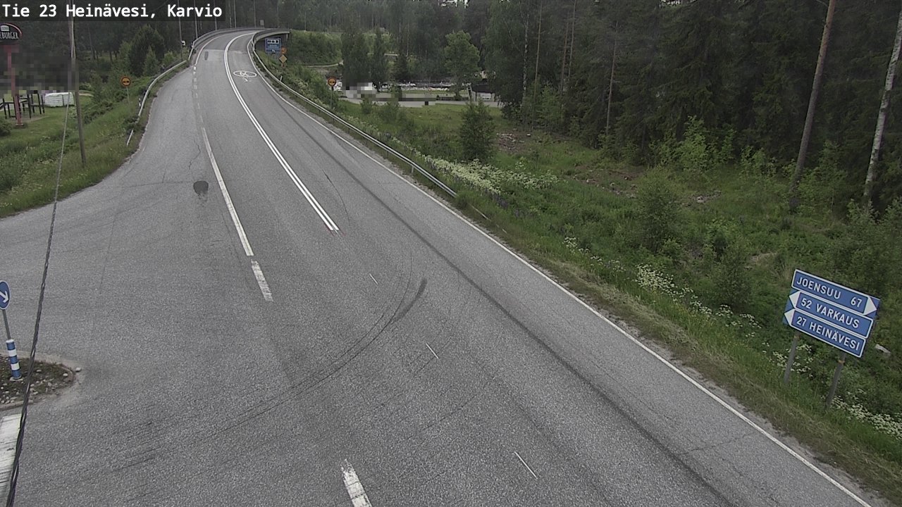 Kelikamerat Kuva Tie 23 Heinävesi, Karvio, Heinävesi, Pohjois-Karjala
