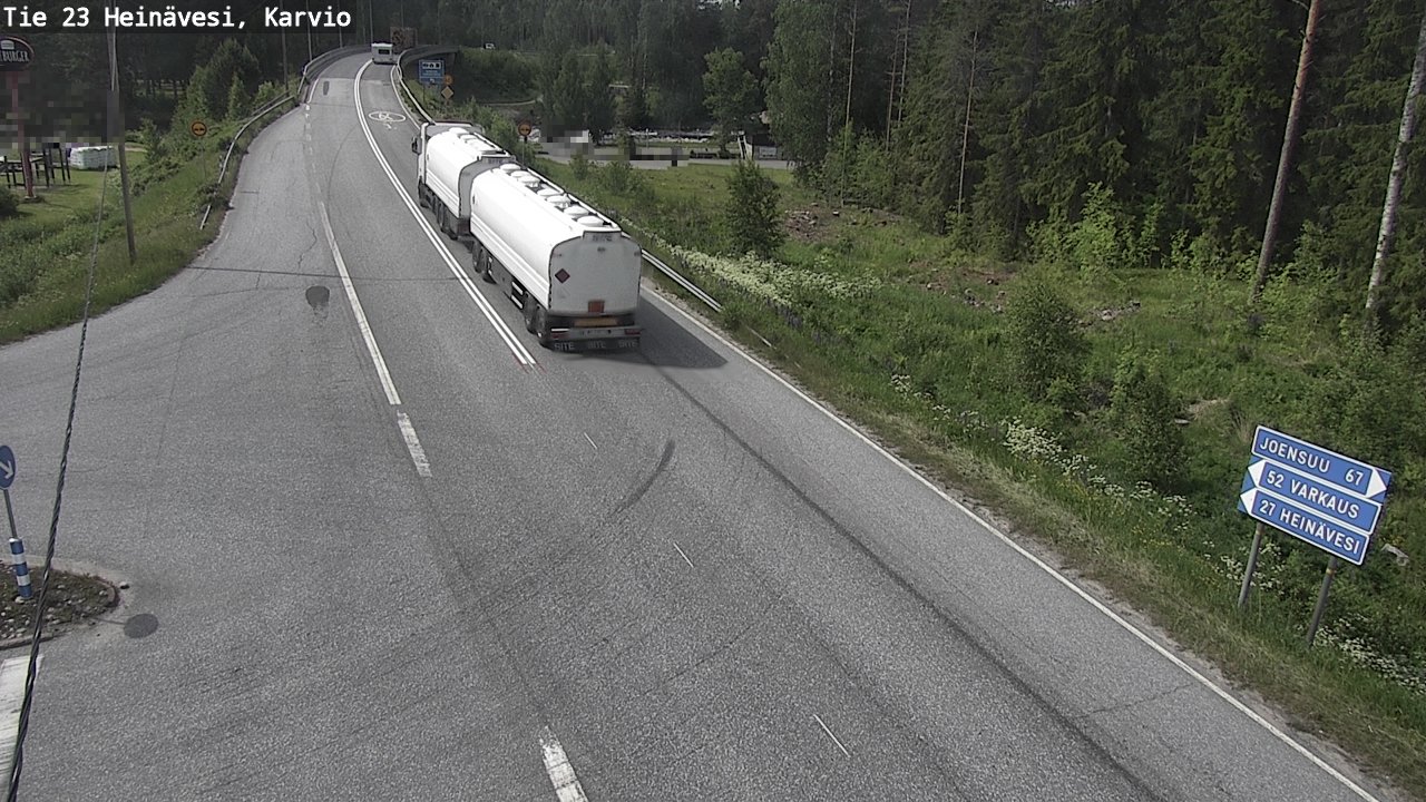 Kelikamerat Kuva Tie 23 Heinävesi, Karvio, Heinävesi, Pohjois-Karjala