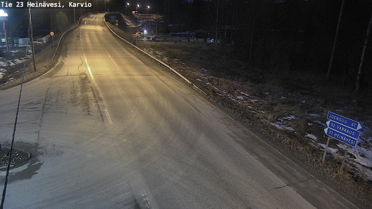 Kelikamerat Kuva Tie 23 Heinävesi, Karvio, Heinävesi, Pohjois-Karjala