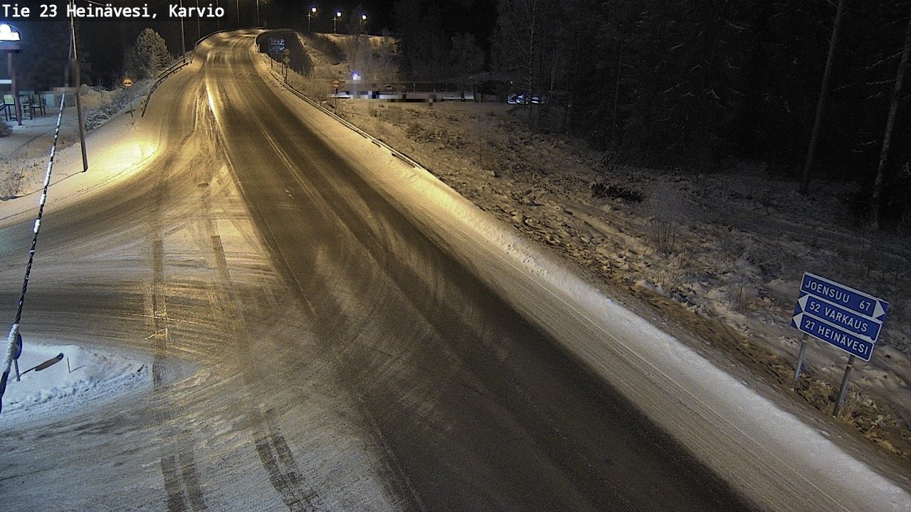 Kelikamerat Kuva Tie 23 Heinävesi, Karvio, Heinävesi, Pohjois-Karjala