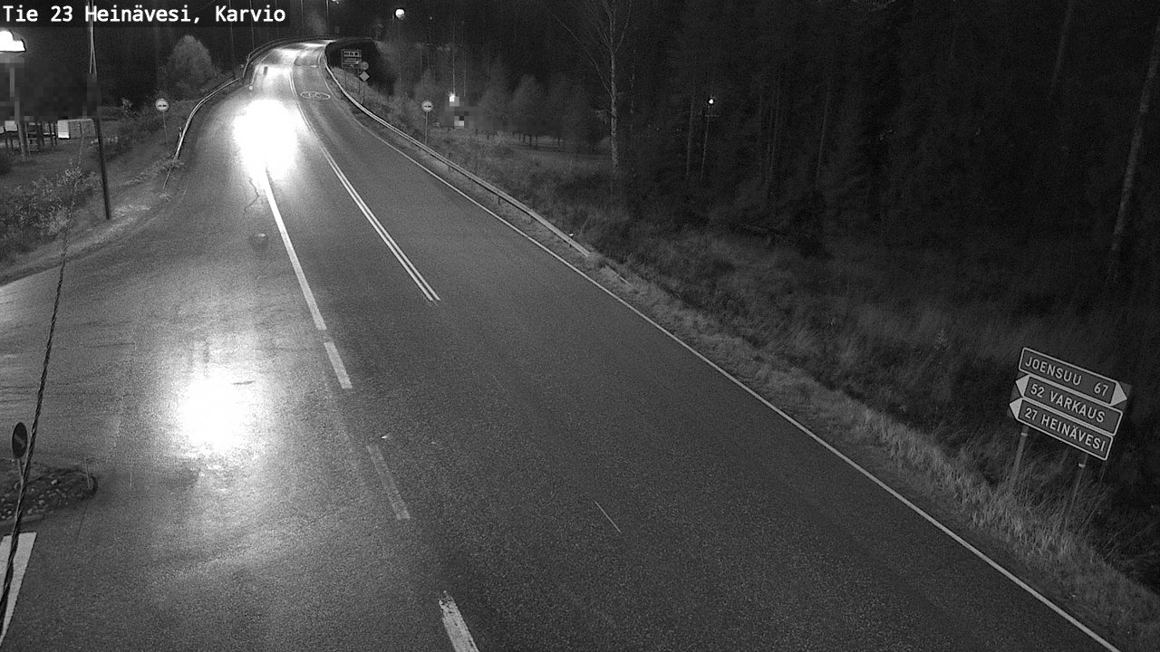 Kelikamerat Kuva Tie 23 Heinävesi, Karvio, Heinävesi, Pohjois-Karjala
