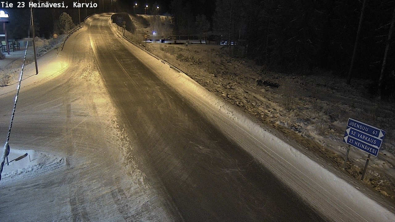 Kelikamerat Kuva Tie 23 Heinävesi, Karvio, Heinävesi, Pohjois-Karjala