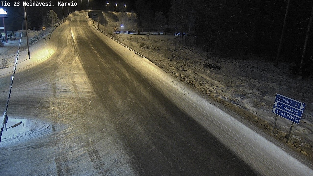 Kelikamerat Kuva Tie 23 Heinävesi, Karvio, Heinävesi, Pohjois-Karjala