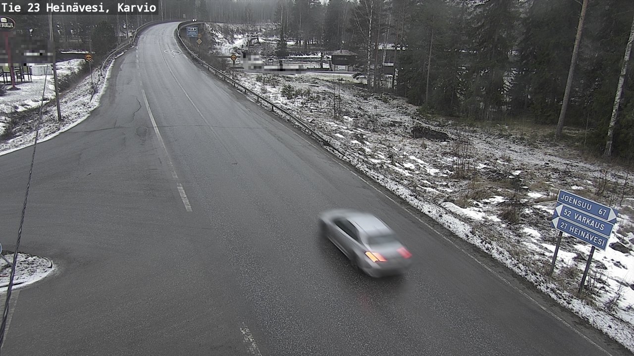 Kelikamerat Kuva Tie 23 Heinävesi, Karvio, Heinävesi, Pohjois-Karjala