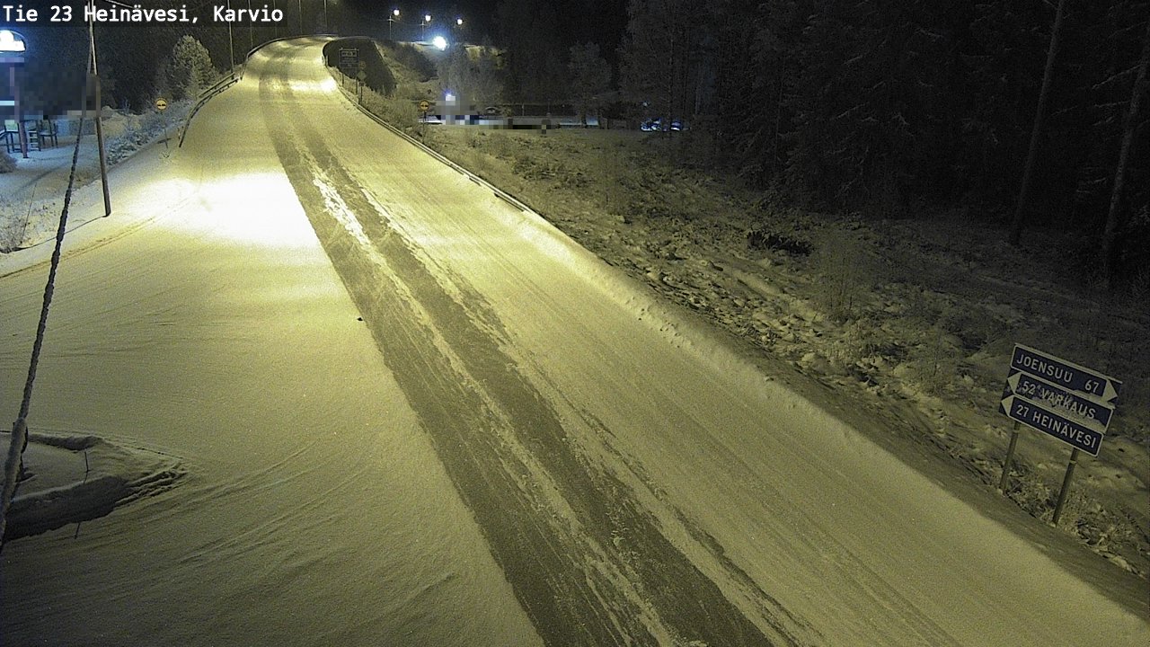 Kelikamerat Kuva Tie 23 Heinävesi, Karvio, Heinävesi, Pohjois-Karjala