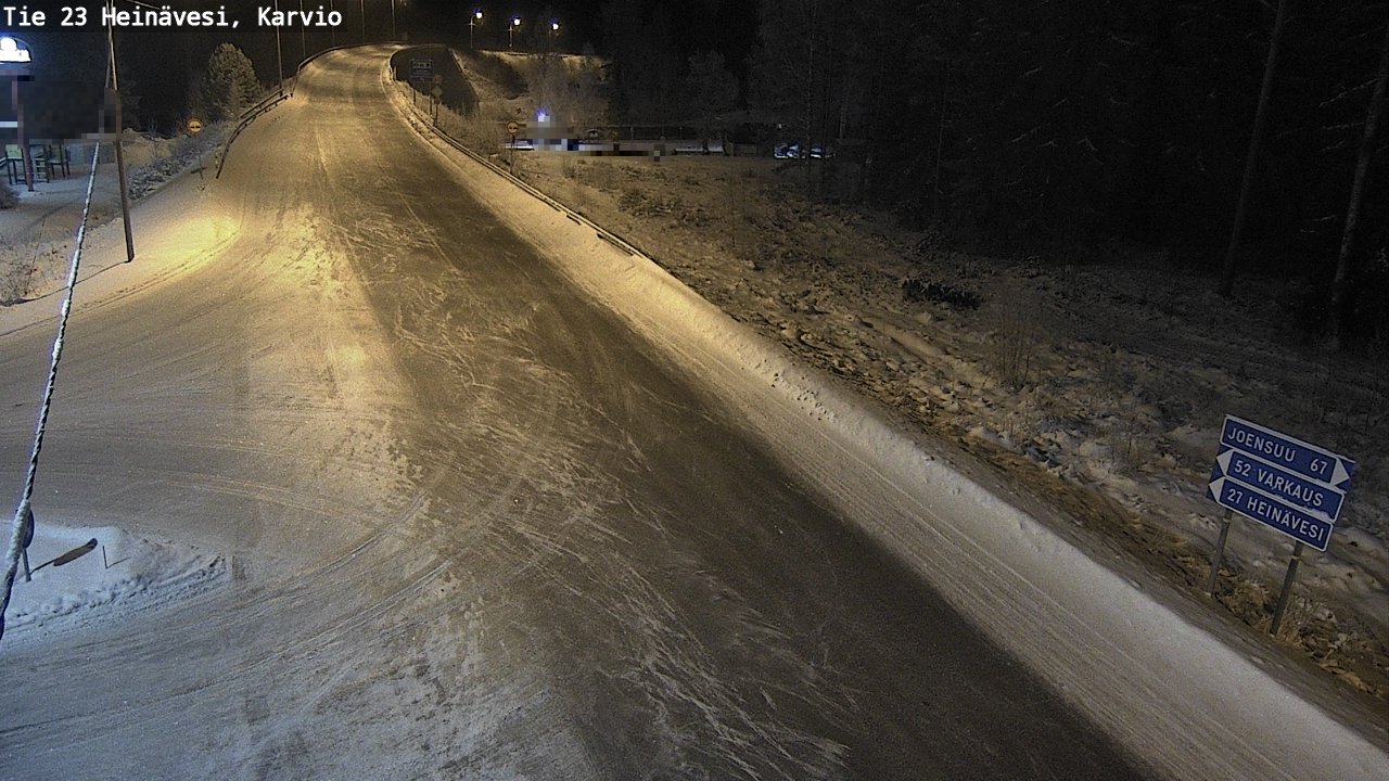 Kelikamerat Kuva Tie 23 Heinävesi, Karvio, Heinävesi, Pohjois-Karjala