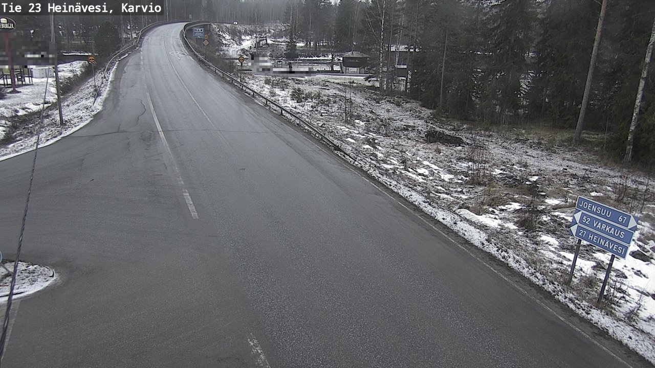 Kelikamerat Kuva Tie 23 Heinävesi, Karvio, Heinävesi, Pohjois-Karjala