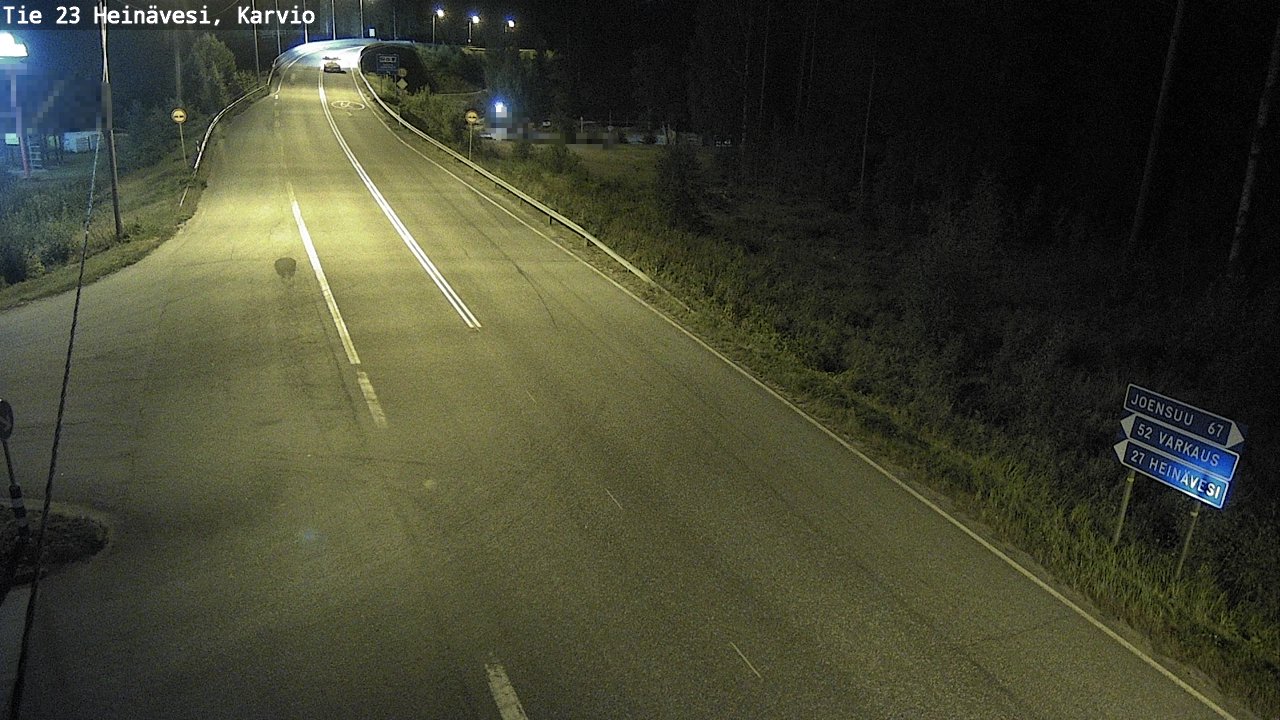 Kelikamerat Kuva Tie 23 Heinävesi, Karvio, Heinävesi, Pohjois-Karjala