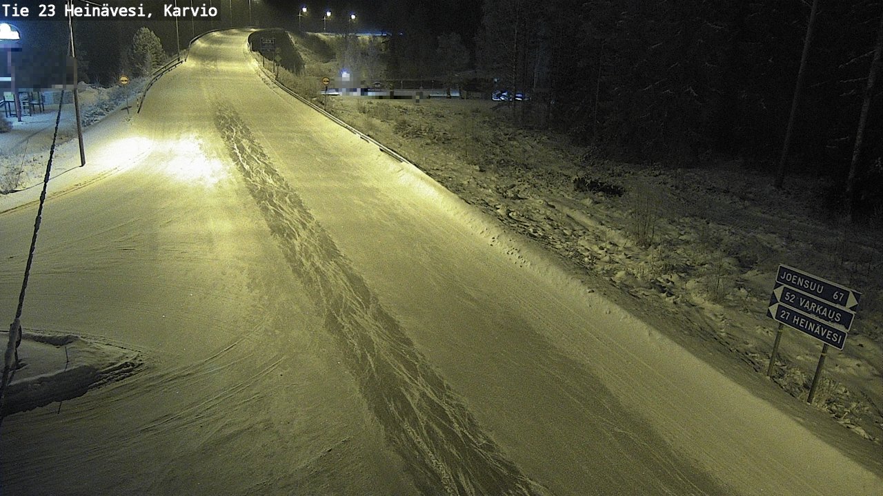 Kelikamerat Kuva Tie 23 Heinävesi, Karvio, Heinävesi, Pohjois-Karjala
