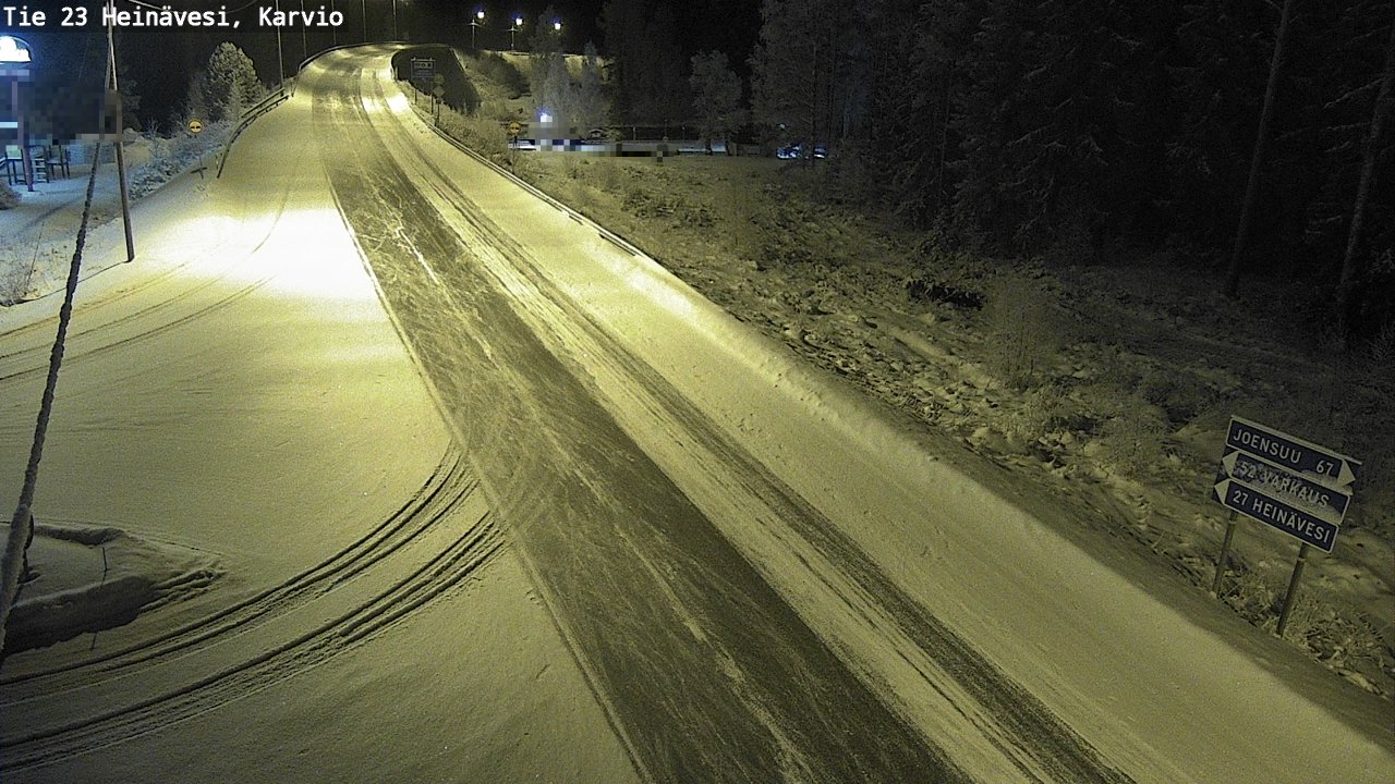 Kelikamerat Kuva Tie 23 Heinävesi, Karvio, Heinävesi, Pohjois-Karjala