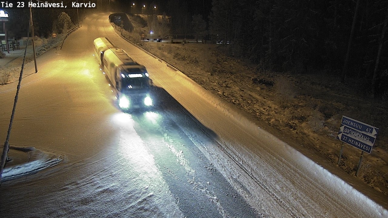Kelikamerat Kuva Tie 23 Heinävesi, Karvio, Heinävesi, Pohjois-Karjala