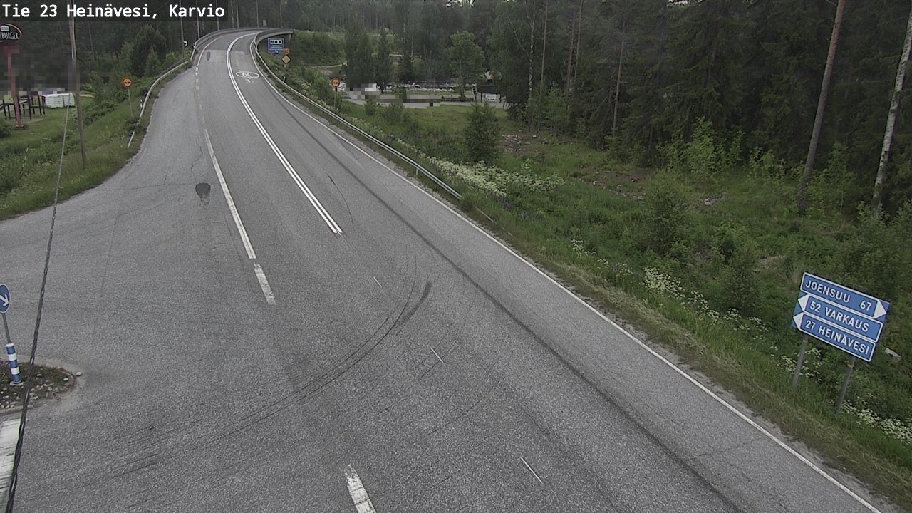 Kelikamerat Kuva Tie 23 Heinävesi, Karvio, Heinävesi, Pohjois-Karjala
