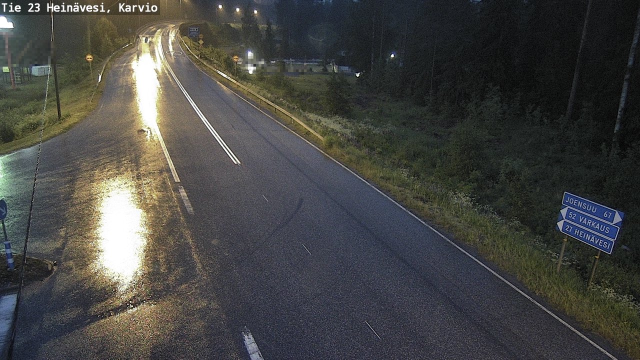 Kelikamerat Kuva Tie 23 Heinävesi, Karvio, Heinävesi, Pohjois-Karjala
