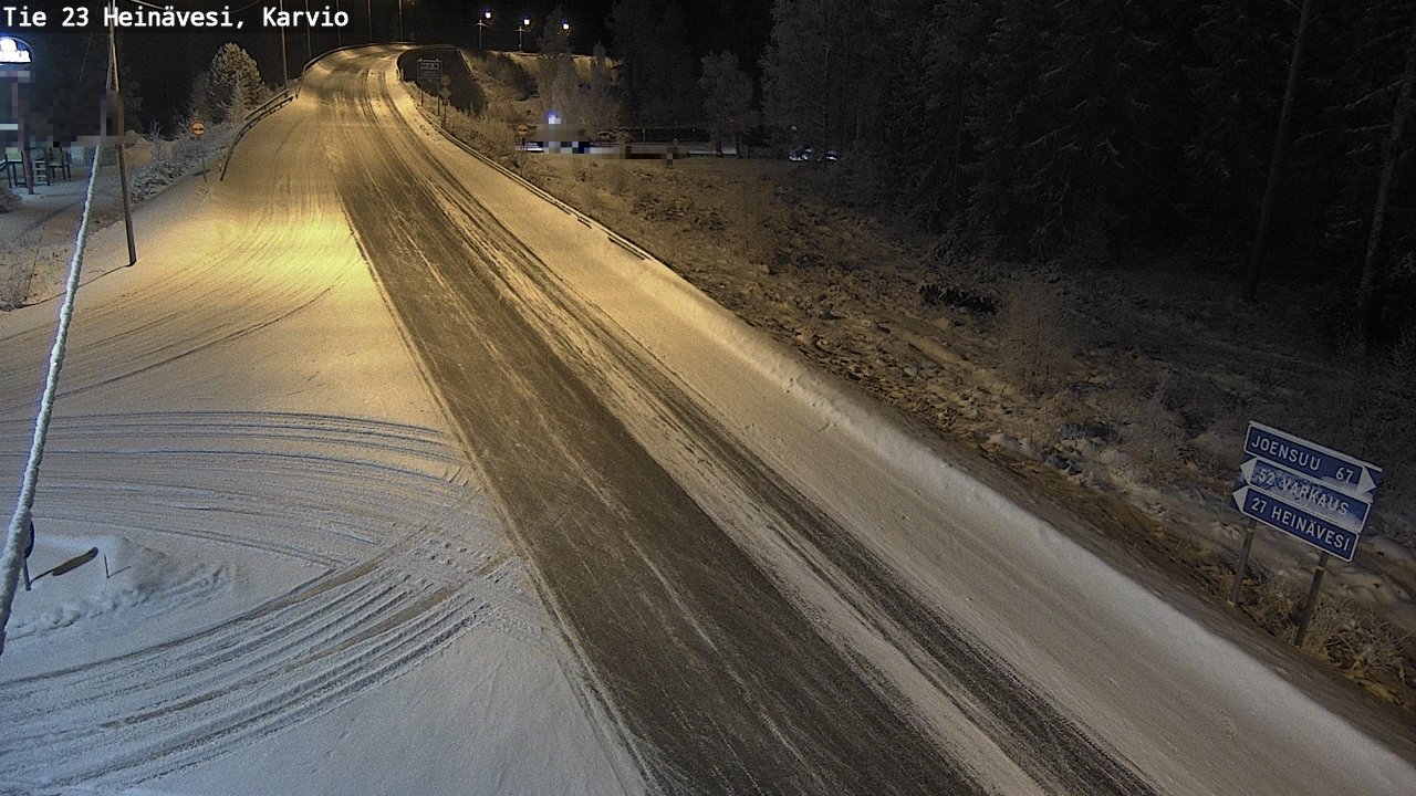 Kelikamerat Kuva Tie 23 Heinävesi, Karvio, Heinävesi, Pohjois-Karjala