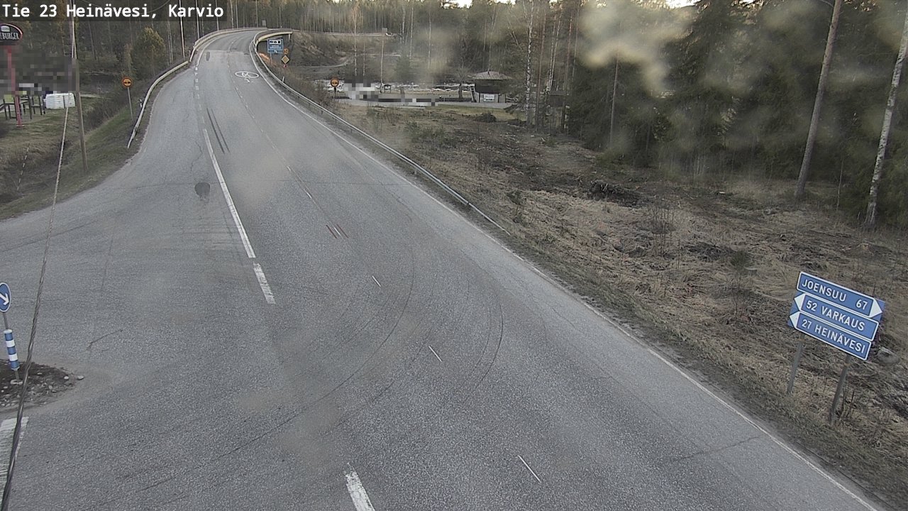 Kelikamerat Kuva Tie 23 Heinävesi, Karvio, Heinävesi, Pohjois-Karjala