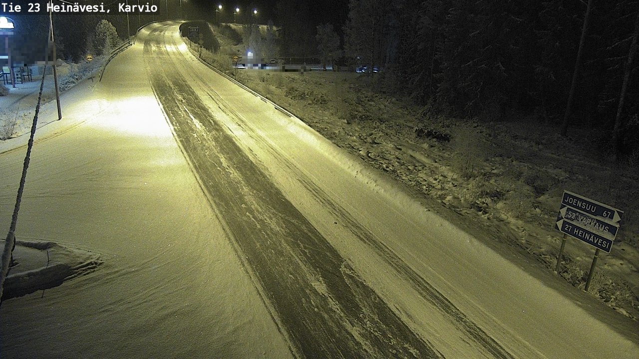 Kelikamerat Kuva Tie 23 Heinävesi, Karvio, Heinävesi, Pohjois-Karjala