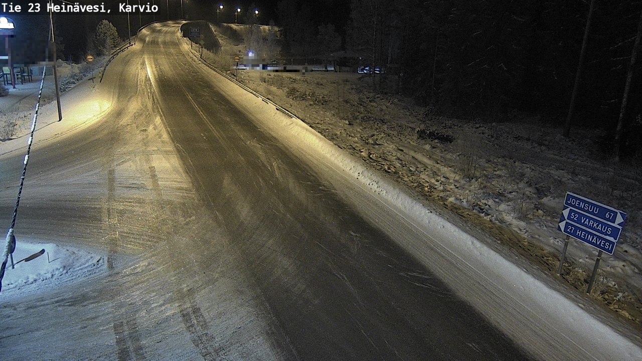 Kelikamerat Kuva Tie 23 Heinävesi, Karvio, Heinävesi, Pohjois-Karjala