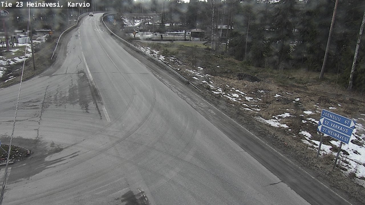 Kelikamerat Kuva Tie 23 Heinävesi, Karvio, Heinävesi, Pohjois-Karjala