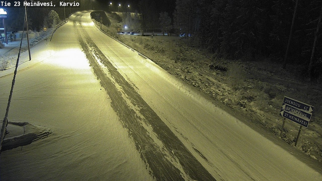 Kelikamerat Kuva Tie 23 Heinävesi, Karvio, Heinävesi, Pohjois-Karjala