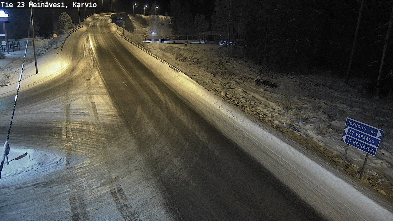 Kelikamerat Kuva Tie 23 Heinävesi, Karvio, Heinävesi, Pohjois-Karjala