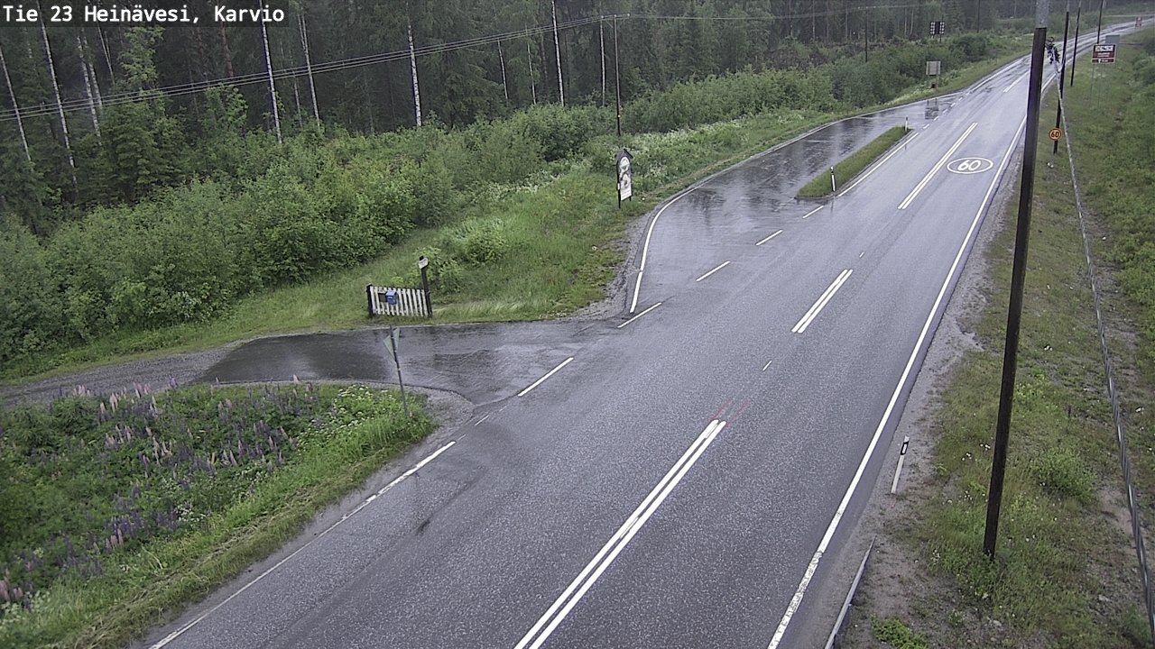 Kelikamerat Kuva Tie 23 Heinävesi, Karvio, Heinävesi, Pohjois-Karjala