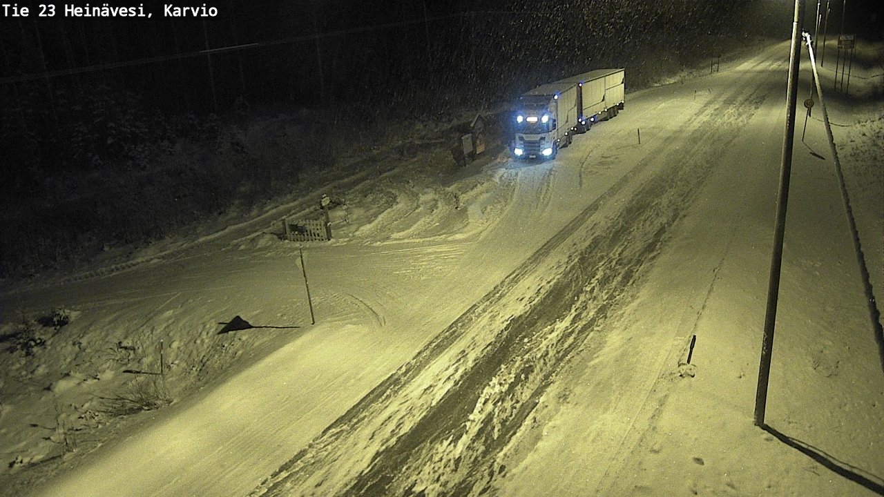 Kelikamerat Kuva Tie 23 Heinävesi, Karvio, Heinävesi, Pohjois-Karjala