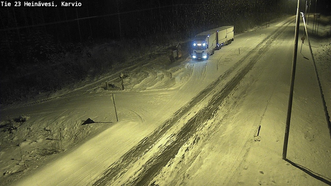 Kelikamerat Kuva Tie 23 Heinävesi, Karvio, Heinävesi, Pohjois-Karjala