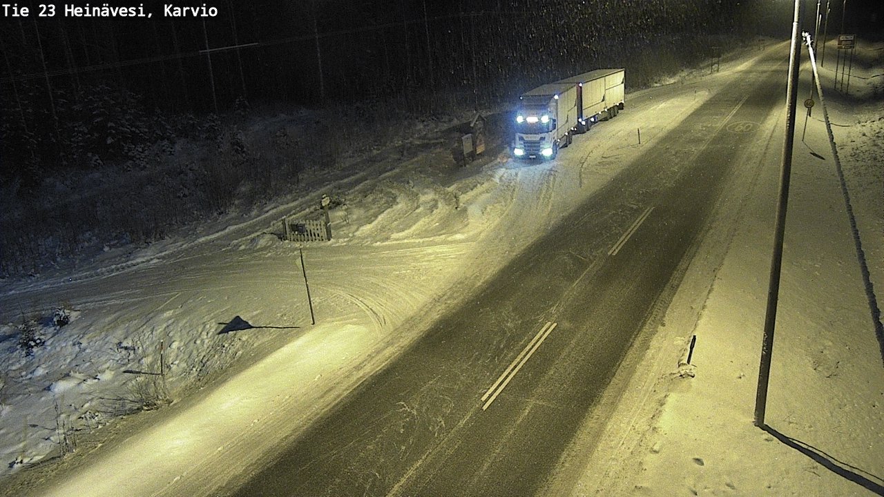 Kelikamerat Kuva Tie 23 Heinävesi, Karvio, Heinävesi, Pohjois-Karjala