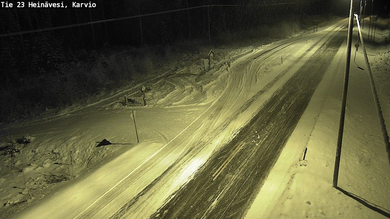 Kelikamerat Kuva Tie 23 Heinävesi, Karvio, Heinävesi, Pohjois-Karjala