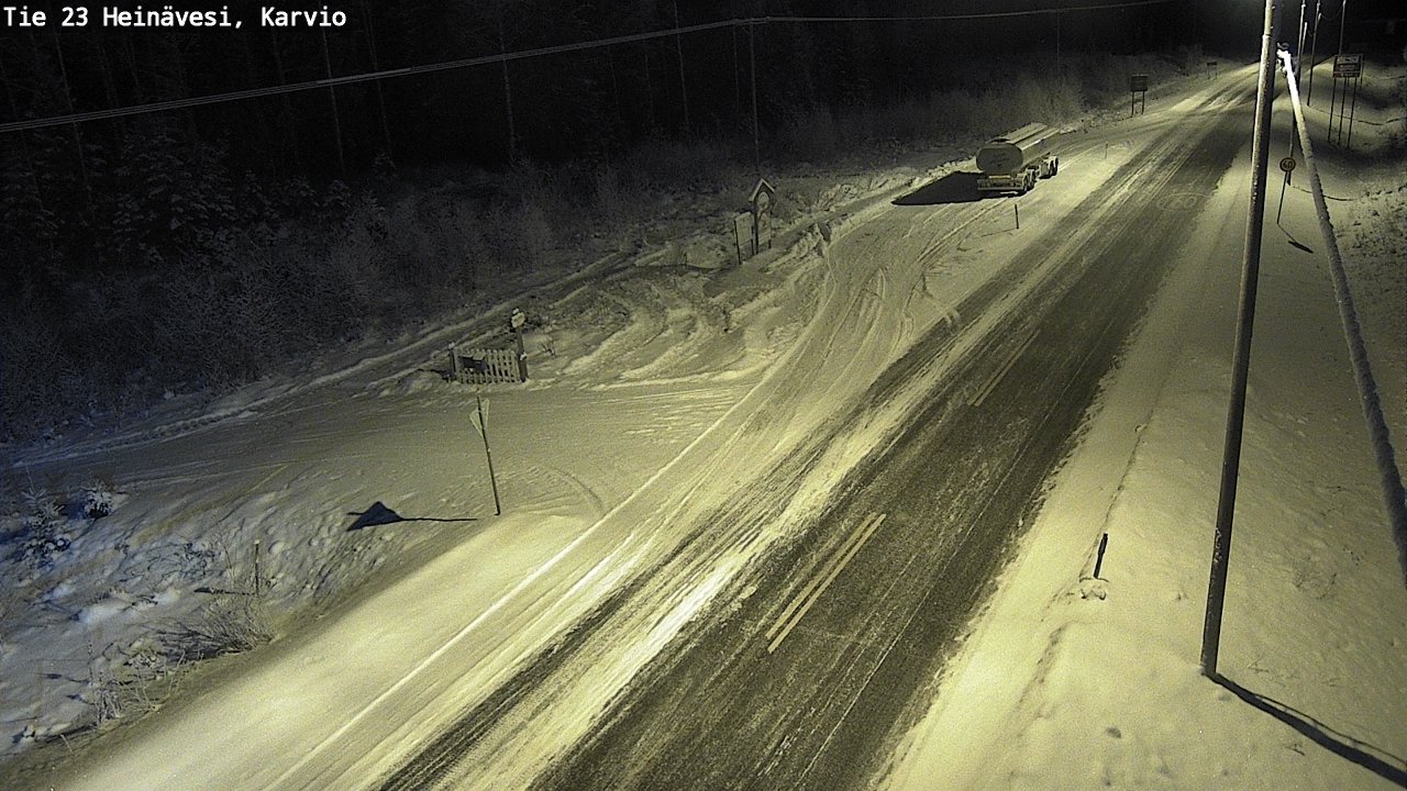 Kelikamerat Kuva Tie 23 Heinävesi, Karvio, Heinävesi, Pohjois-Karjala