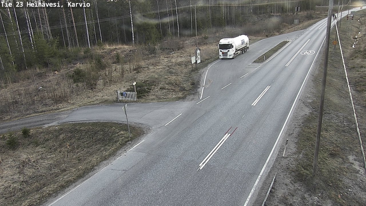 Kelikamerat Kuva Tie 23 Heinävesi, Karvio, Heinävesi, Pohjois-Karjala
