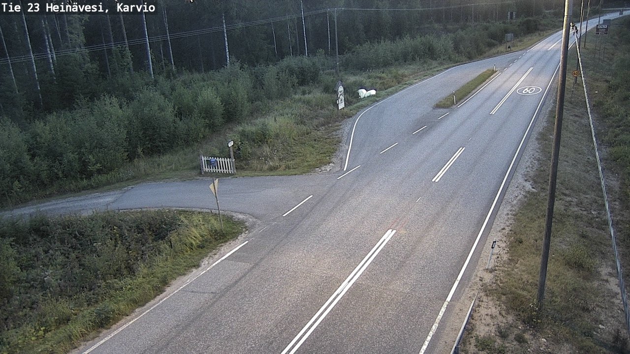 Kelikamerat Kuva Tie 23 Heinävesi, Karvio, Heinävesi, Pohjois-Karjala