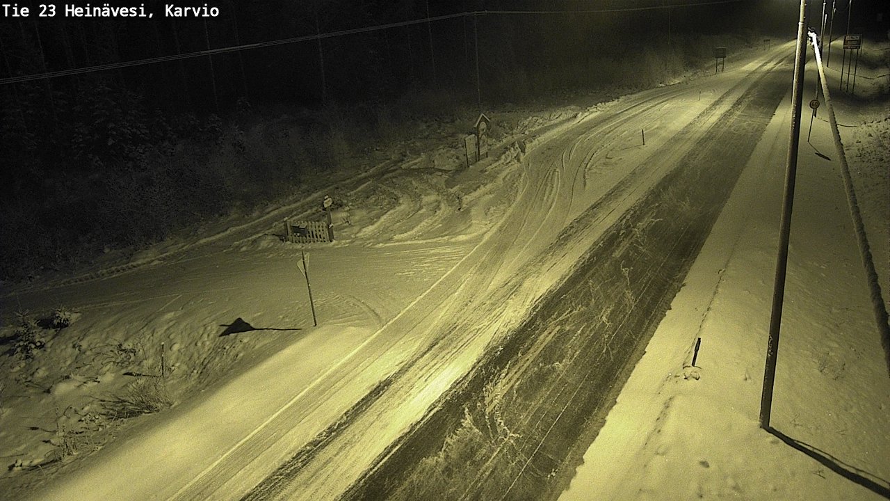Kelikamerat Kuva Tie 23 Heinävesi, Karvio, Heinävesi, Pohjois-Karjala